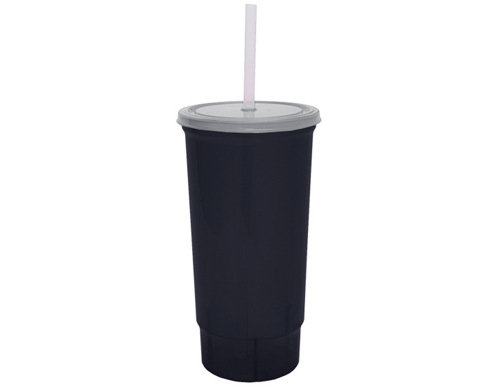 LÅNESPELARE Vaso con tapa y popote, negro - IKEA Mexico