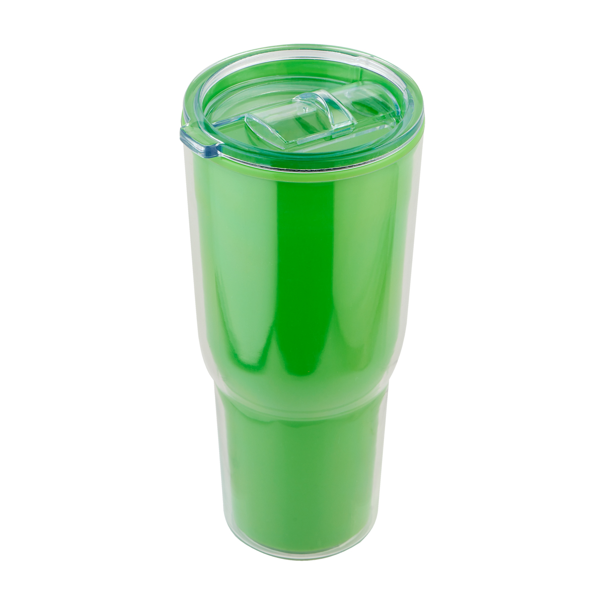 GPS PROMOCIONALES: VASO OLAS DE PLASTICO CON TAPA Y POPOTE DE 470 ML